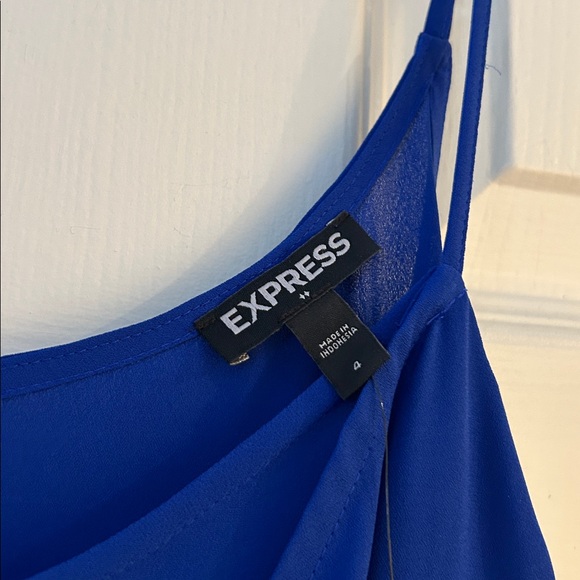Express Royal Blue Romper - Picture 3 of 5